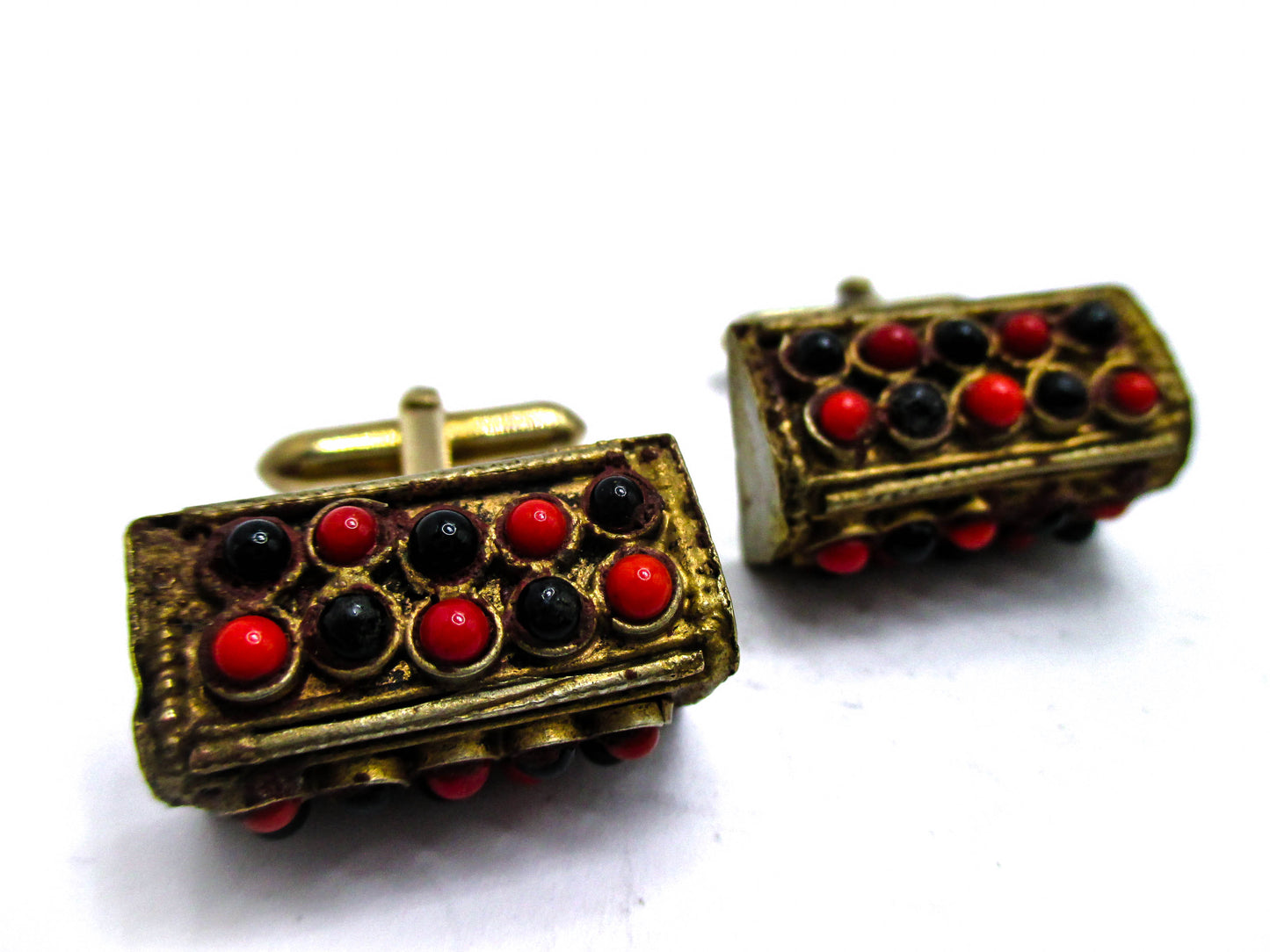 Gilt Silver Turkish Cufflinks