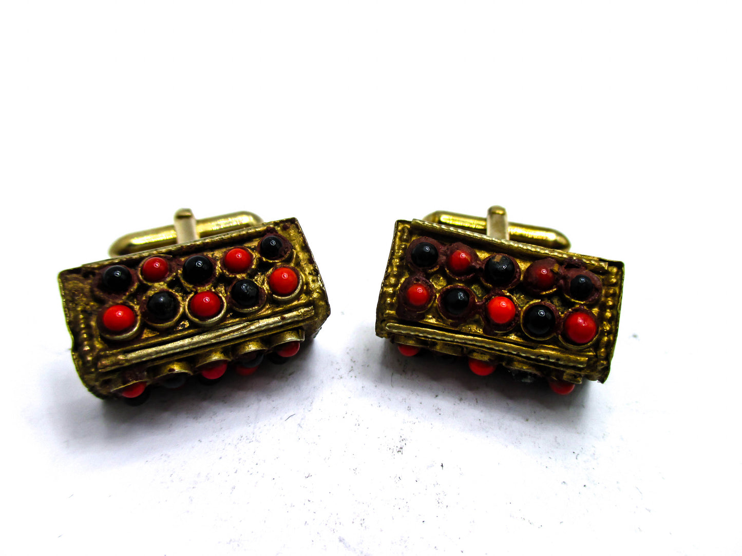 Gilt Silver Turkish Cufflinks