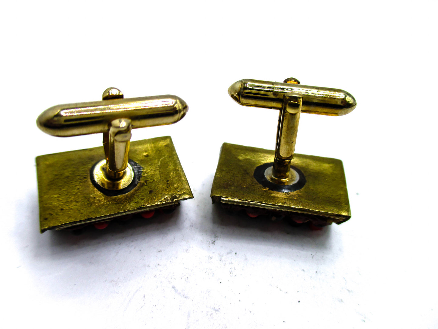 Gilt Silver Turkish Cufflinks