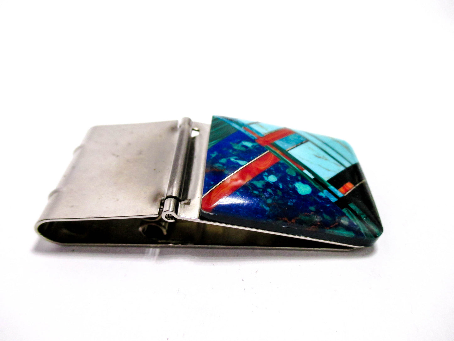 Mosaic Inlay Vintage Money Clip