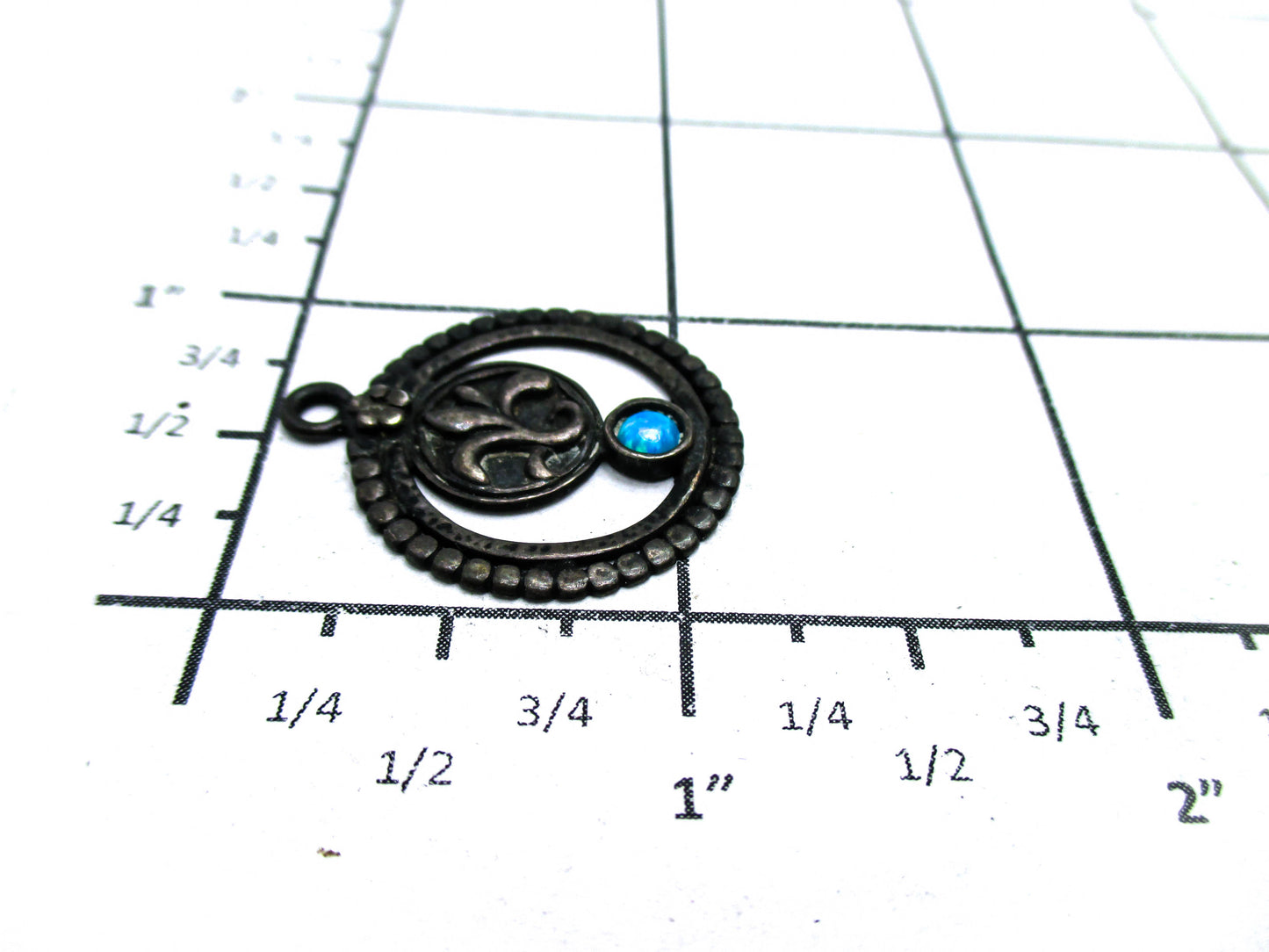 Vintage Sterling Silver Pendant From Israel