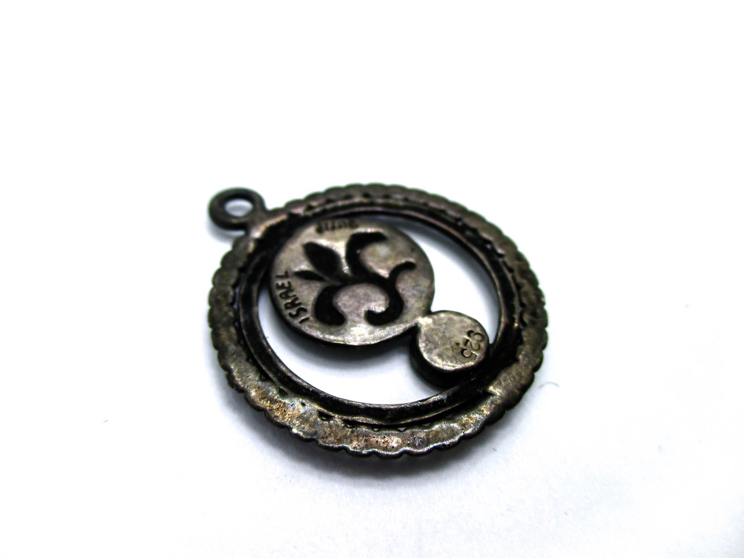 Vintage Sterling Silver Pendant From Israel