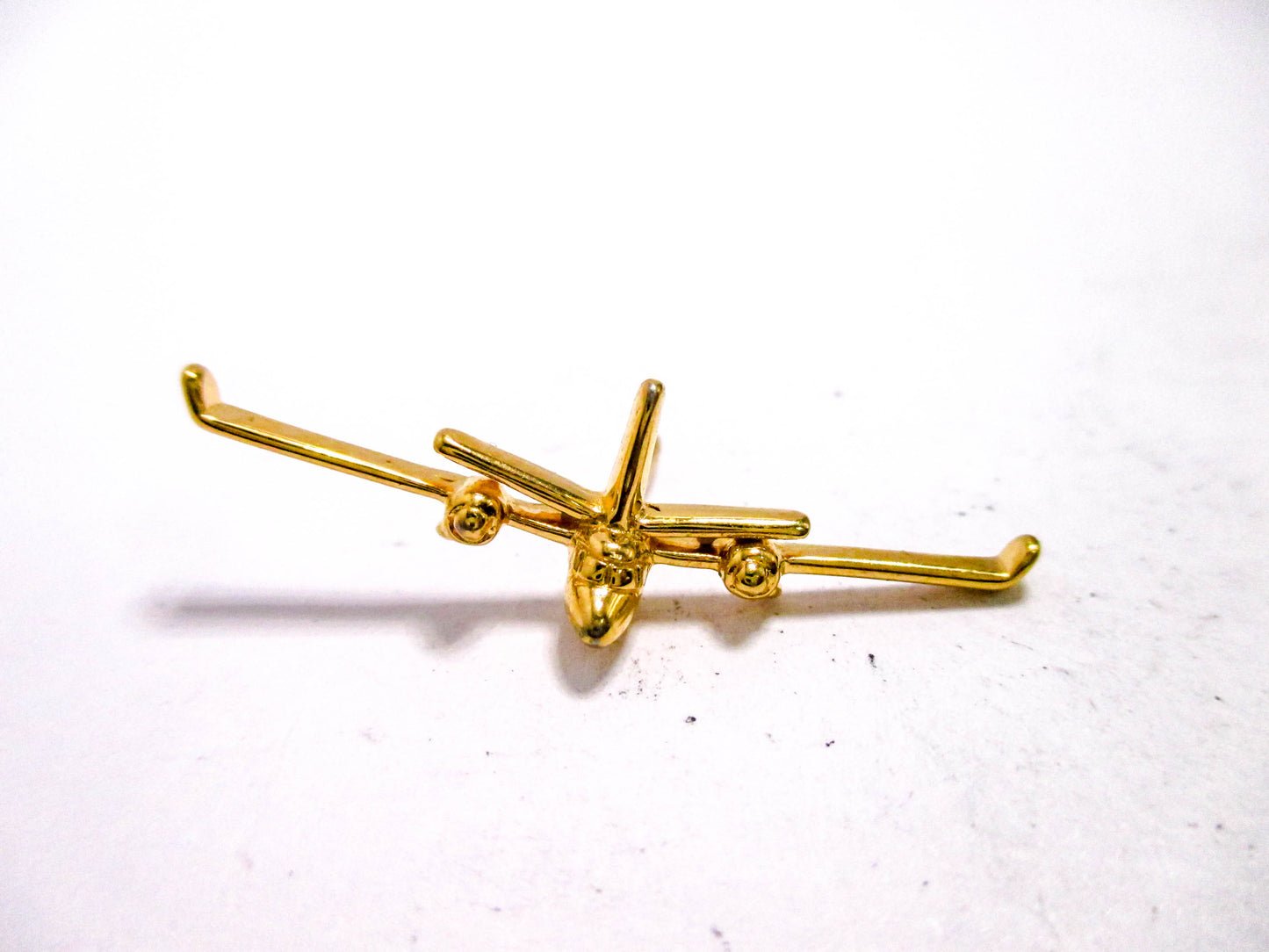 Airplane Tie or Lapel Pin - Jewelry for Pilots or Mechanics