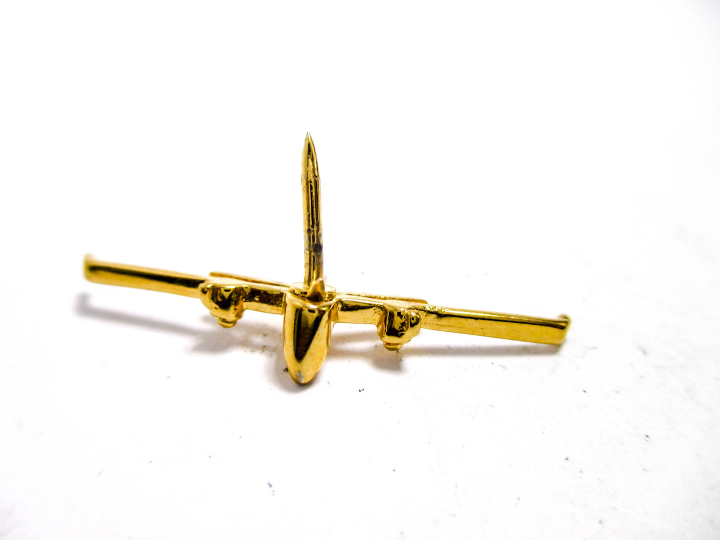 Airplane Tie or Lapel Pin - Jewelry for Pilots or Mechanics
