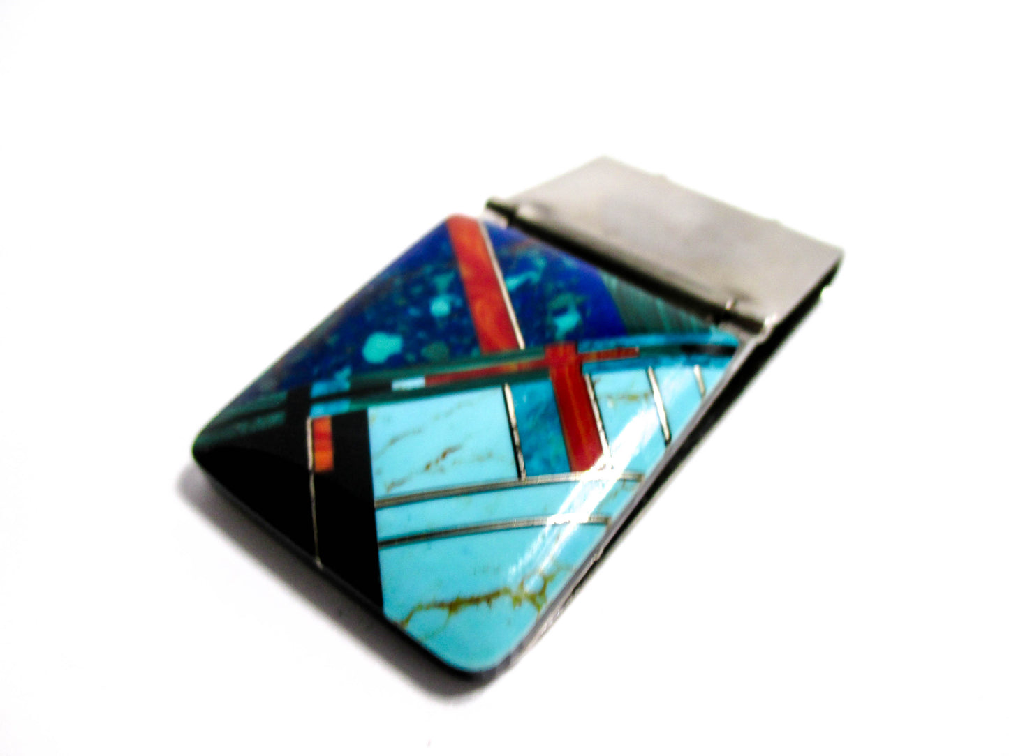 Mosaic Inlay Vintage Money Clip