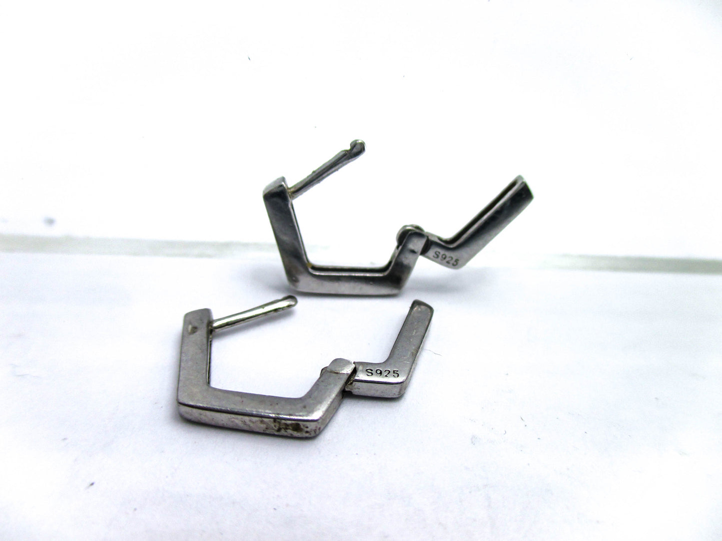 Sterling Silver Small Huggie Earrings