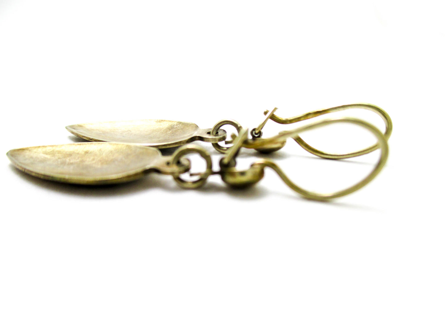 Kubachi Niello Silver Earring Set