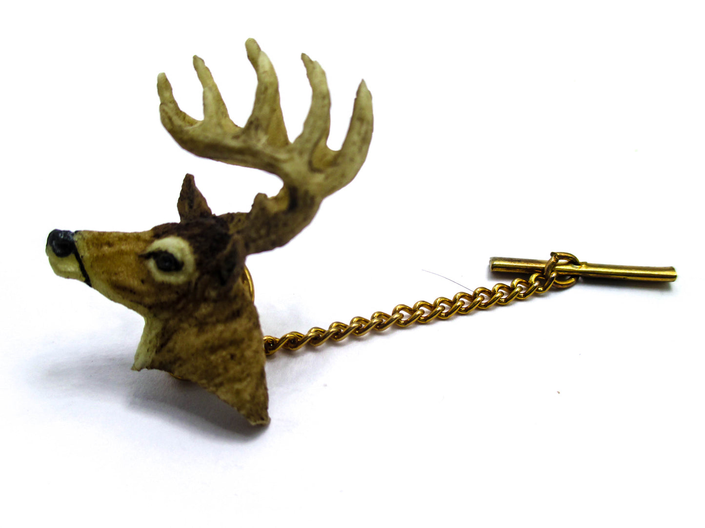 Stag Lapel Pin - 10 Point Trophy Deer Pin