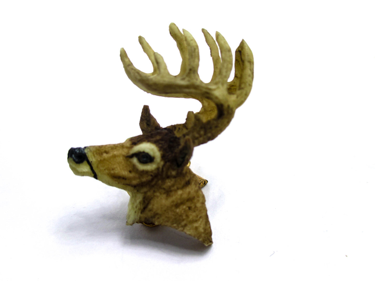 Stag Lapel Pin - 10 Point Trophy Deer Pin