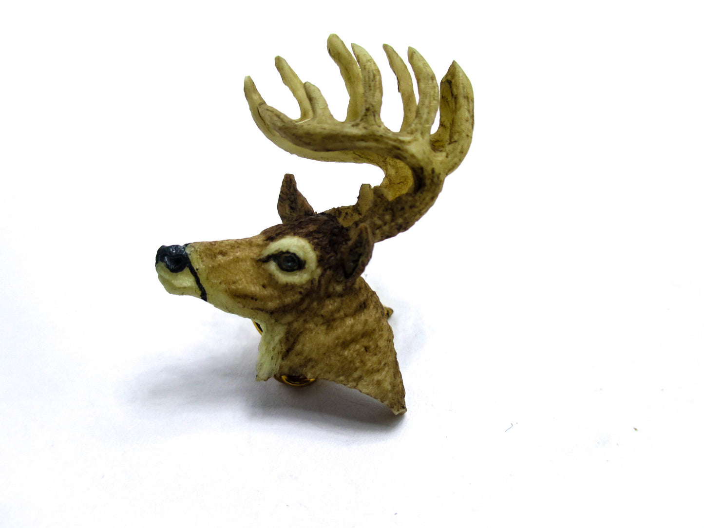 Stag Lapel Pin - 10 Point Trophy Deer Pin