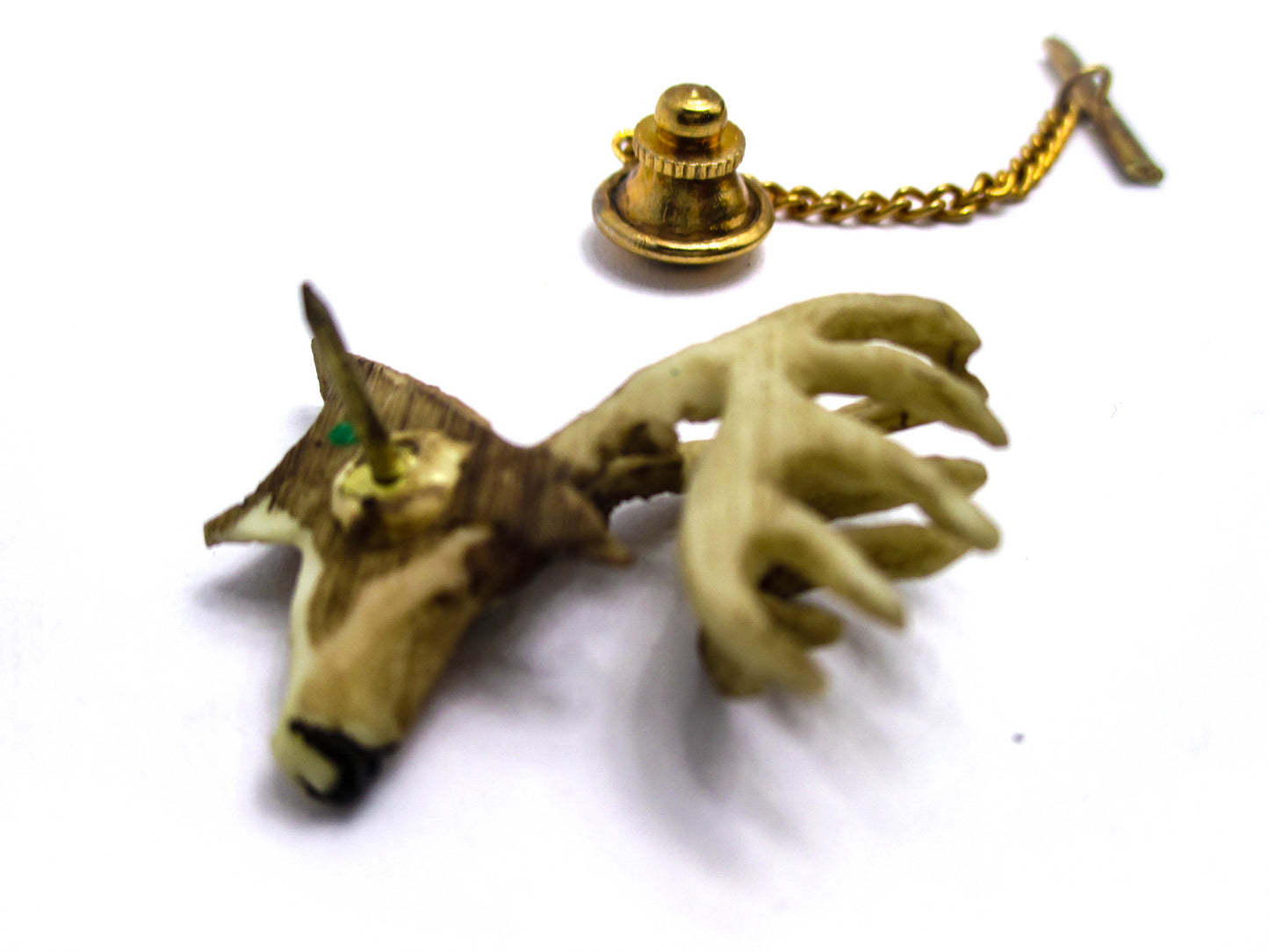 Stag Lapel Pin - 10 Point Trophy Deer Pin